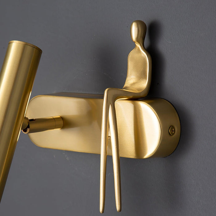 Brass Villain Wall Lamp - Vakkerlight