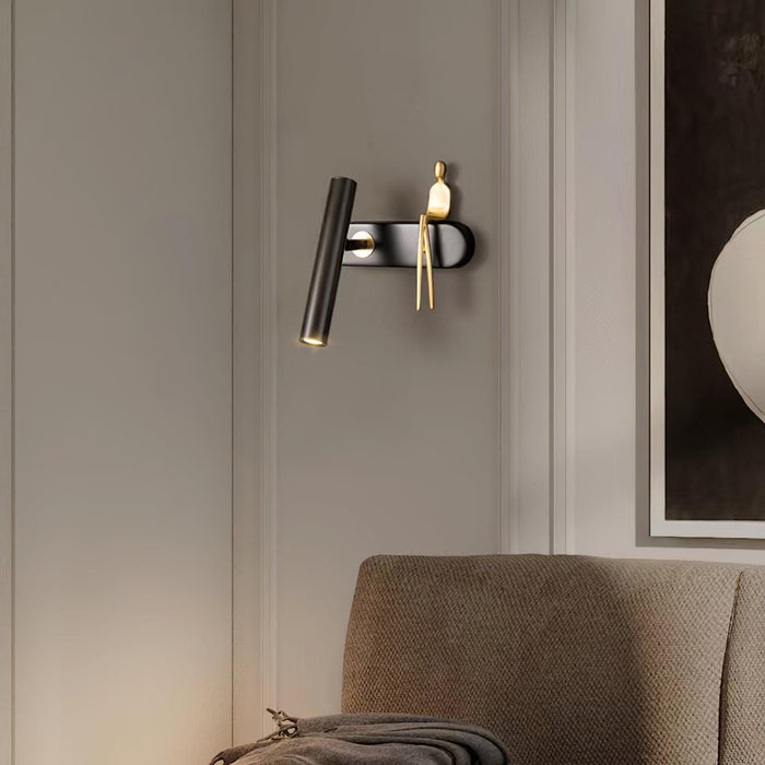 Brass Villain Wall Lamp - DWHOME