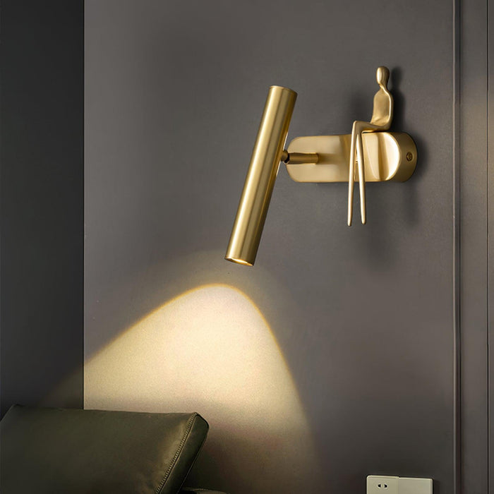 Brass Villain Wall Lamp - DWHOME