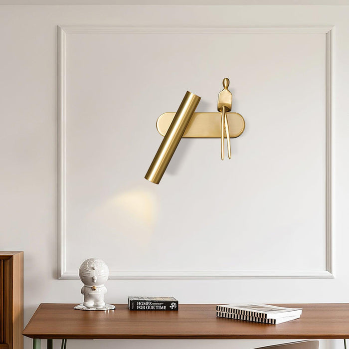 Brass Villain Wall Lamp - DWHOME