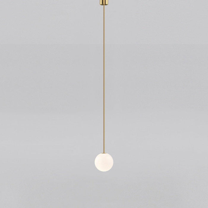 Brass Architectural Collection Pendant Lamp.