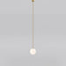 Brass Architectural Collection Pendant Lamp.