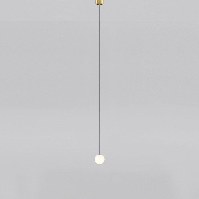 Brass Architectural Collection Pendant Lamp.