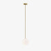 Brass Architectural Collection Pendant Lamp.