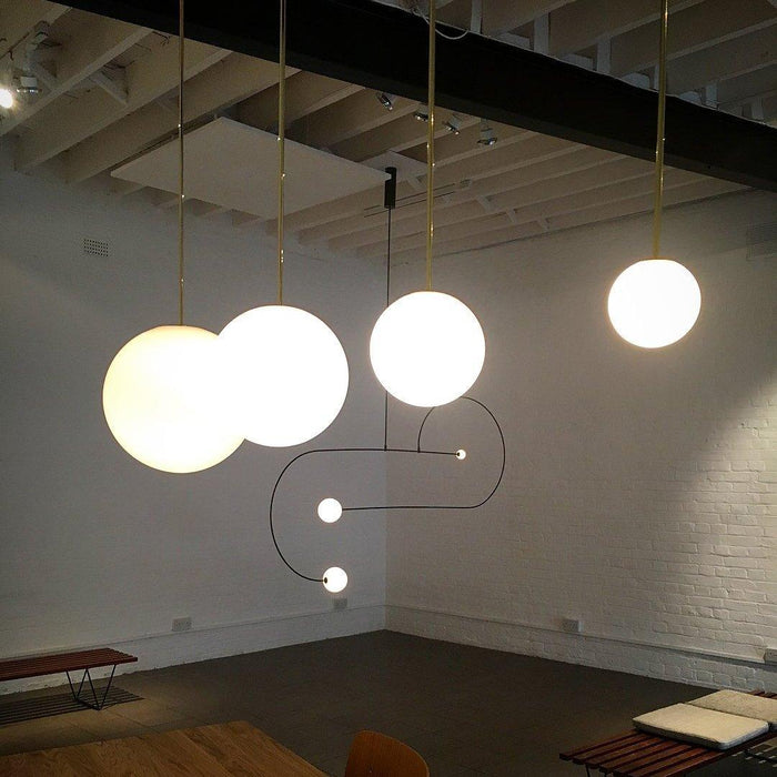 Brass Architectural Collection Pendant Lamp-DWHOME