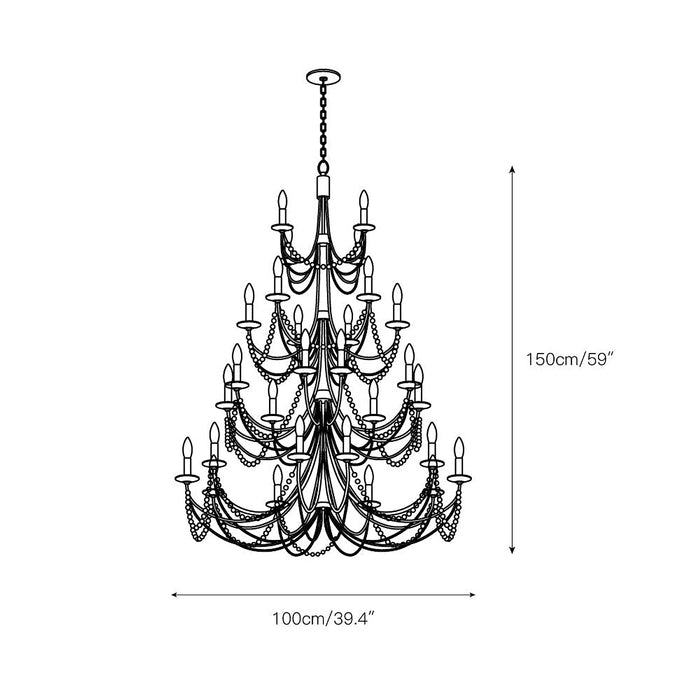 Brentwood Chandelier-DWHOME
