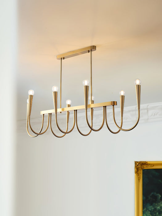 Brianna Linear Chandelier-DWHOME