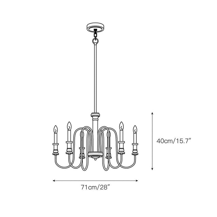 Briarworth Chandelier-DWHOME