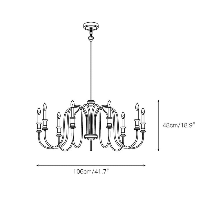 Briarworth Chandelier-DWHOME