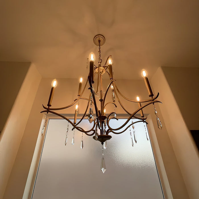 Brio Crystal Chandelier-DWHOME