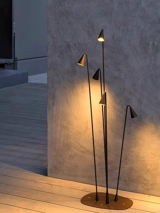 Bellflower Outdoor Floor Lamp-DWHOME