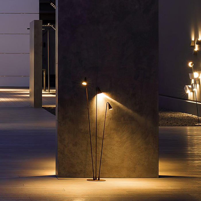 Bellflower Outdoor Floor Lamp-DWHOME