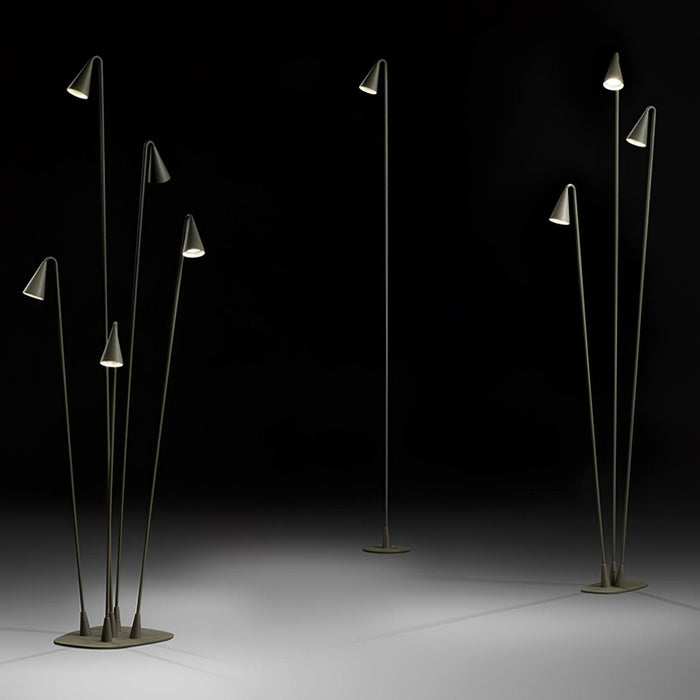 Bellflower Outdoor Floor Lamp-DWHOME