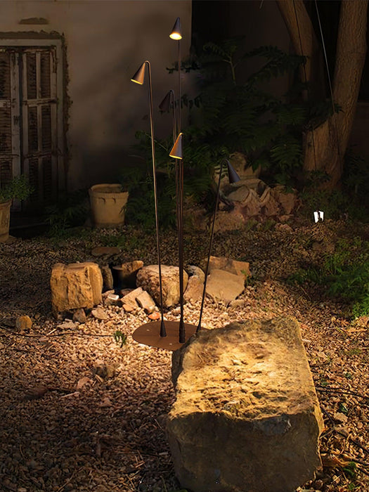 Bellflower Outdoor Floor Lamp-DWHOME