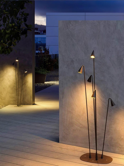 Bellflower Outdoor Floor Lamp.