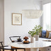 Lana Wood Beaded Chandelier-DWHOME