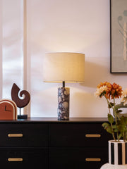 Ardena Marble Table Lamp-DWHOME