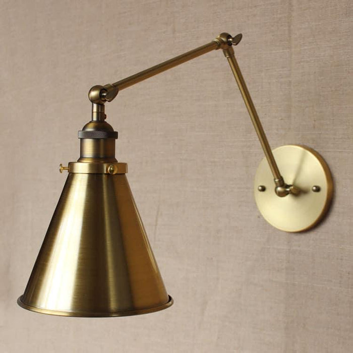 Bronberg Vintage Twin-arm Wall Lamp.