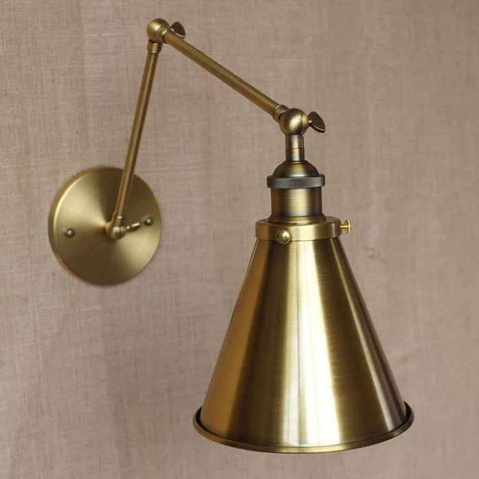 Bronberg Vintage Twin-arm Wall Lamp.