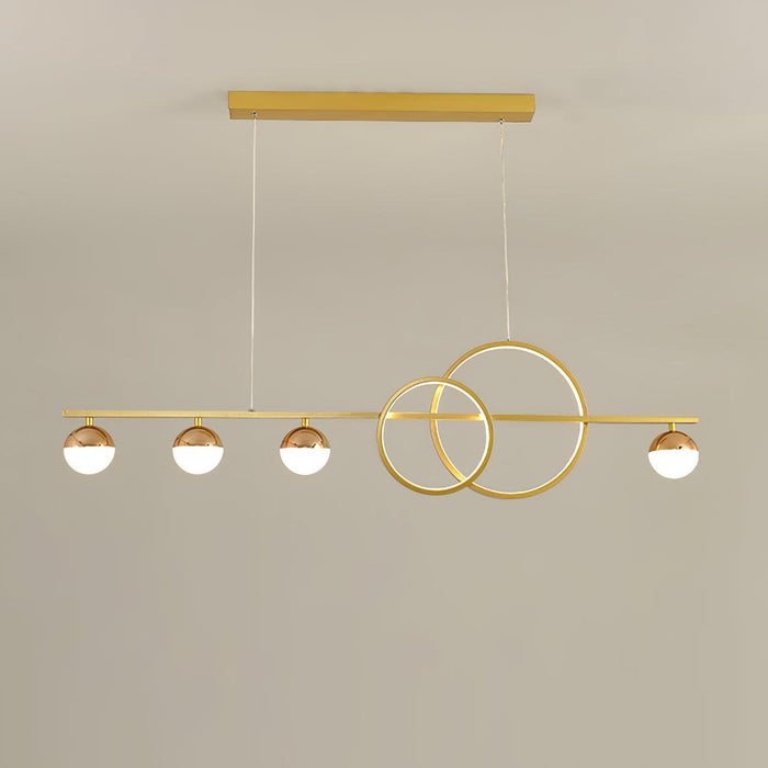 Brooklyn Double Circle Chandelier-DWHOME