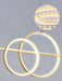 Brooklyn Double Circle Chandelier-DWHOME