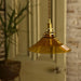 Amber Glass Pendant Light.