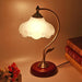 Brown Dome Table Lamp-DWHOME