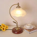 Brown Dome Table Lamp-DWHOME
