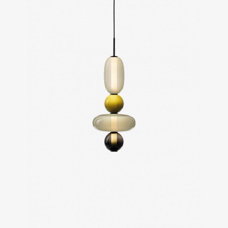 Candied Glass Combo Pendant Light-DWHOME