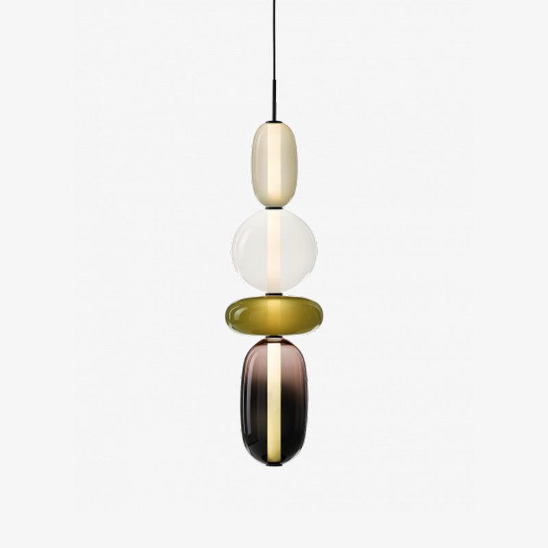 Candied Glass Combo Pendant Light-DWHOME