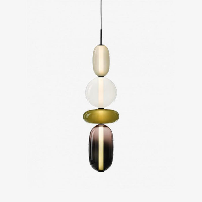Candied Glass Combo Pendant Light-DWHOME