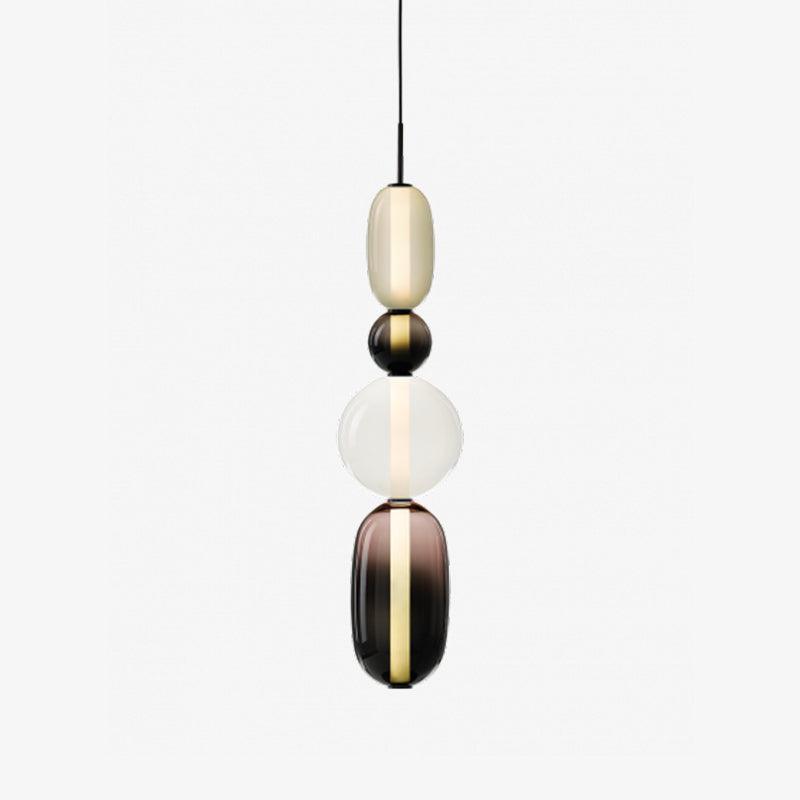 Candied Glass Combo Pendant Light-DWHOME