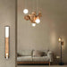 Bubble Wood Balls Chandelier-DWHOME