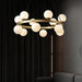 Bubbles Brass Ring Chandelier-DWHOME