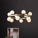 Bubbles Brass Ring Chandelier-DWHOME