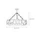 Burton Marble Round Chandelier-DWHOME