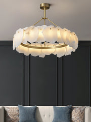 Burton Alabaster Chandelier-DWHOME