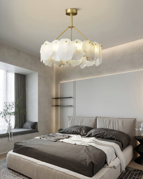 Burton Alabaster Chandelier-DWHOME