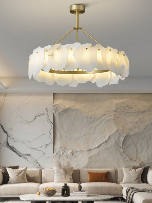 Burton Alabaster Chandelier-DWHOME