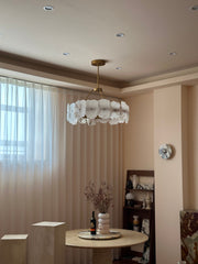 Burton Alabaster Chandelier-DWHOME