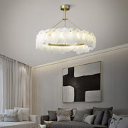 Burton Alabaster Chandelier-DWHOME