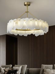 Burton Alabaster Chandelier-DWHOME
