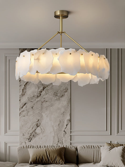 Burton Alabaster Chandelier-DWHOME