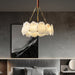 Burton Marble Round Chandelier-DWHOME