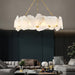 Burton Marble Round Chandelier-DWHOME