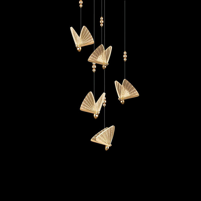 Butterfly Pendant Light-DWHOME
