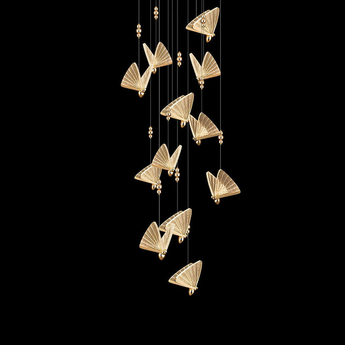 Butterfly Pendant Light-DWHOME