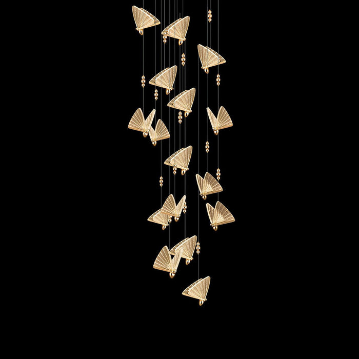 Butterfly Pendant Light-DWHOME