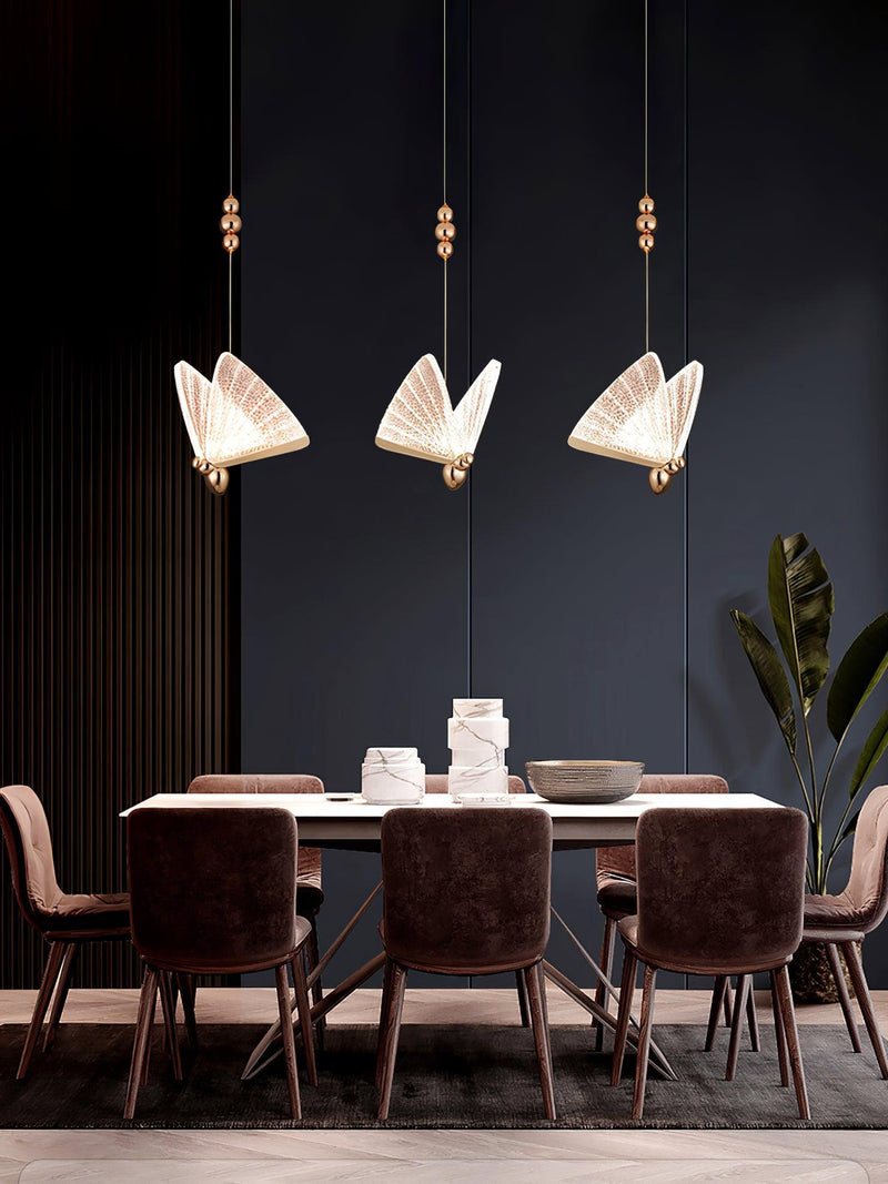 Butterfly Pendant Light-DWHOME