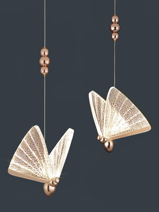 Butterfly Pendant Light-DWHOME